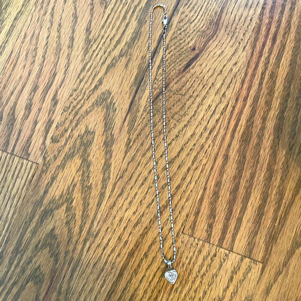 Crystal heart necklace